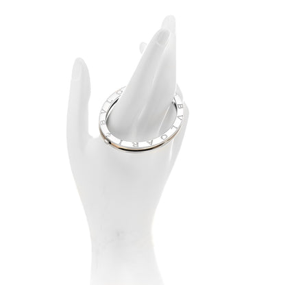 Bulgari 18K Yellow Gold Stainless Steel B.Zero1 Bangle Bracelet 2 of 4