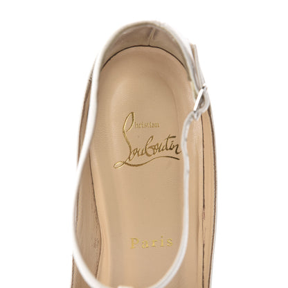 Christian Louboutin Kid Colcotta 100 Pumps 37.5 Edelweiss 8 of 9