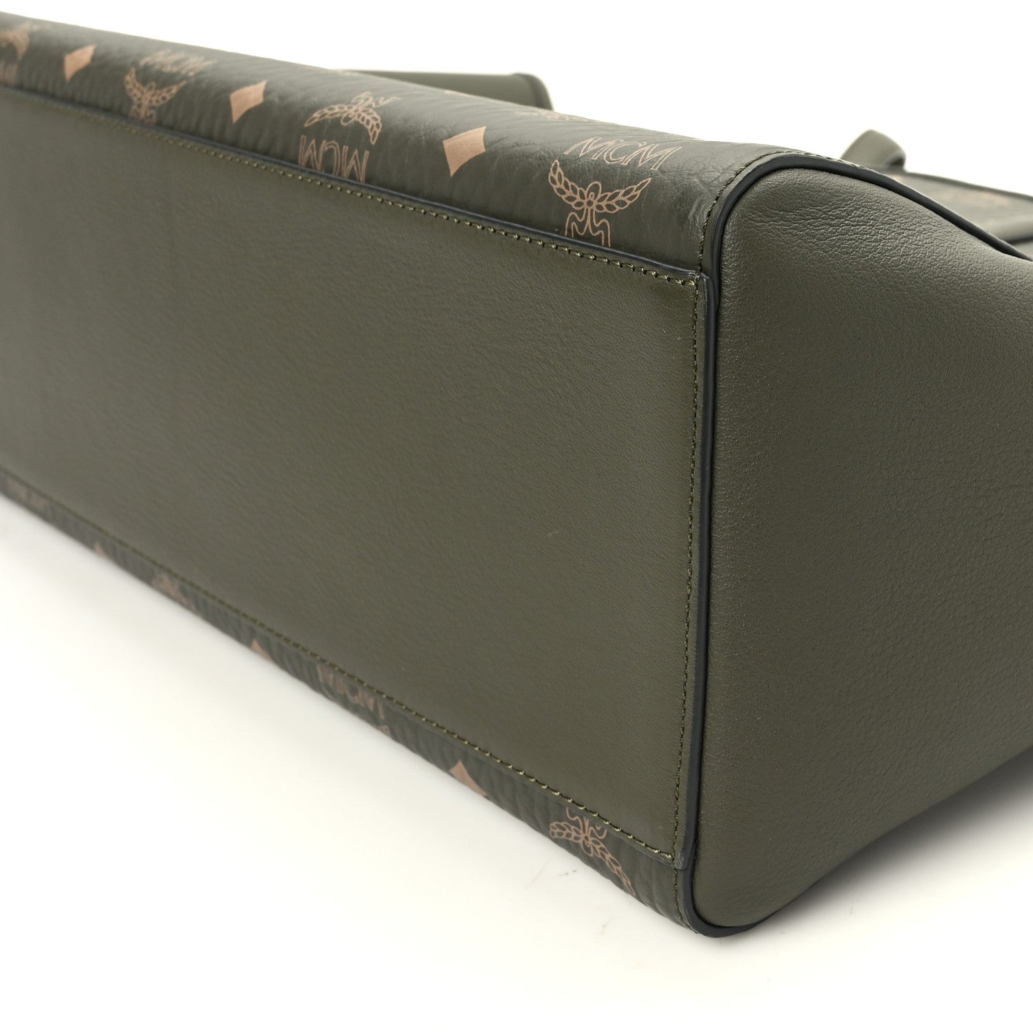 MCM Visetos Large Portuna Shopper Tote Sea Turtle 9 of 9