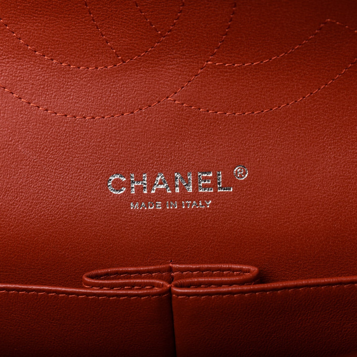 Caviar Quilted Jumbo Double Flap Red