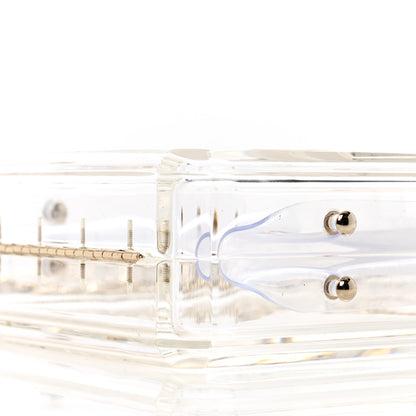 Chanel Transluscent Plexiglass Perfume Bottle Clutch 9 of 11
