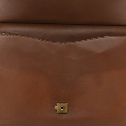 Gucci Calfskin Feline Medium GG Marmont Top Handle Bag Brown 15 of 18