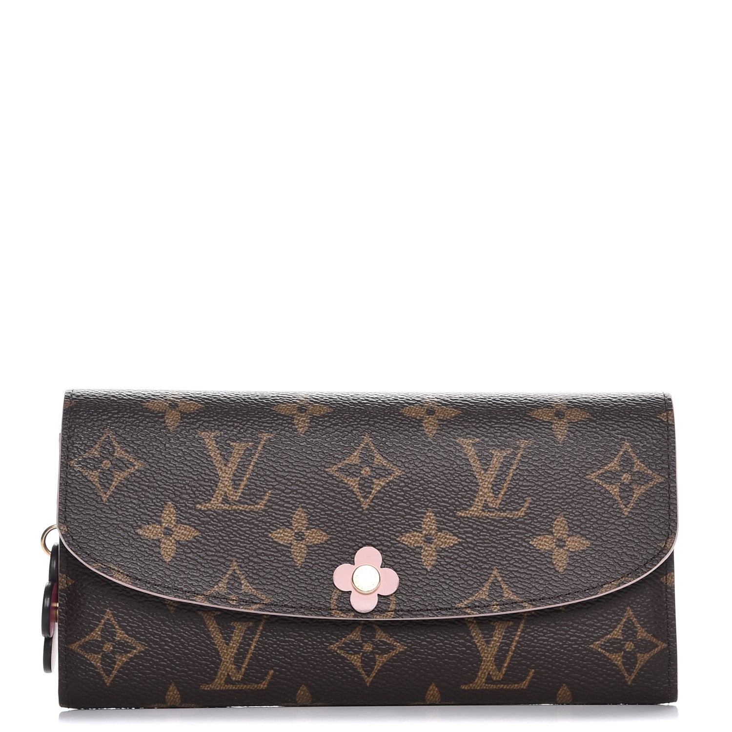 Louis Vuitton Monogram Bloom Flower Emilie Wallet 1 of 7