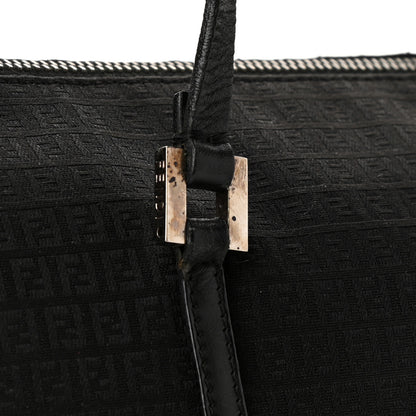 Fendi Zucchino Tote Black 16 of 19