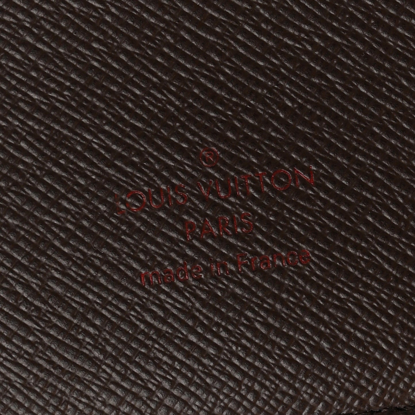 Damier Ebene Large Ring Agenda Cover