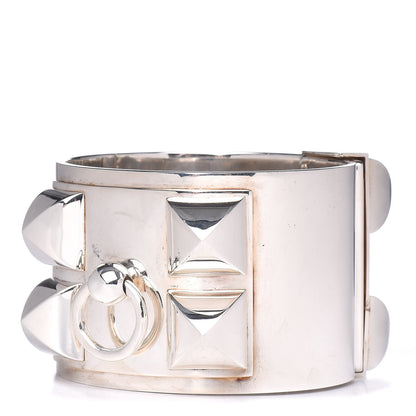 Hermes Sterling Silver Collier De Chien Bracelet SH 1 of 10
