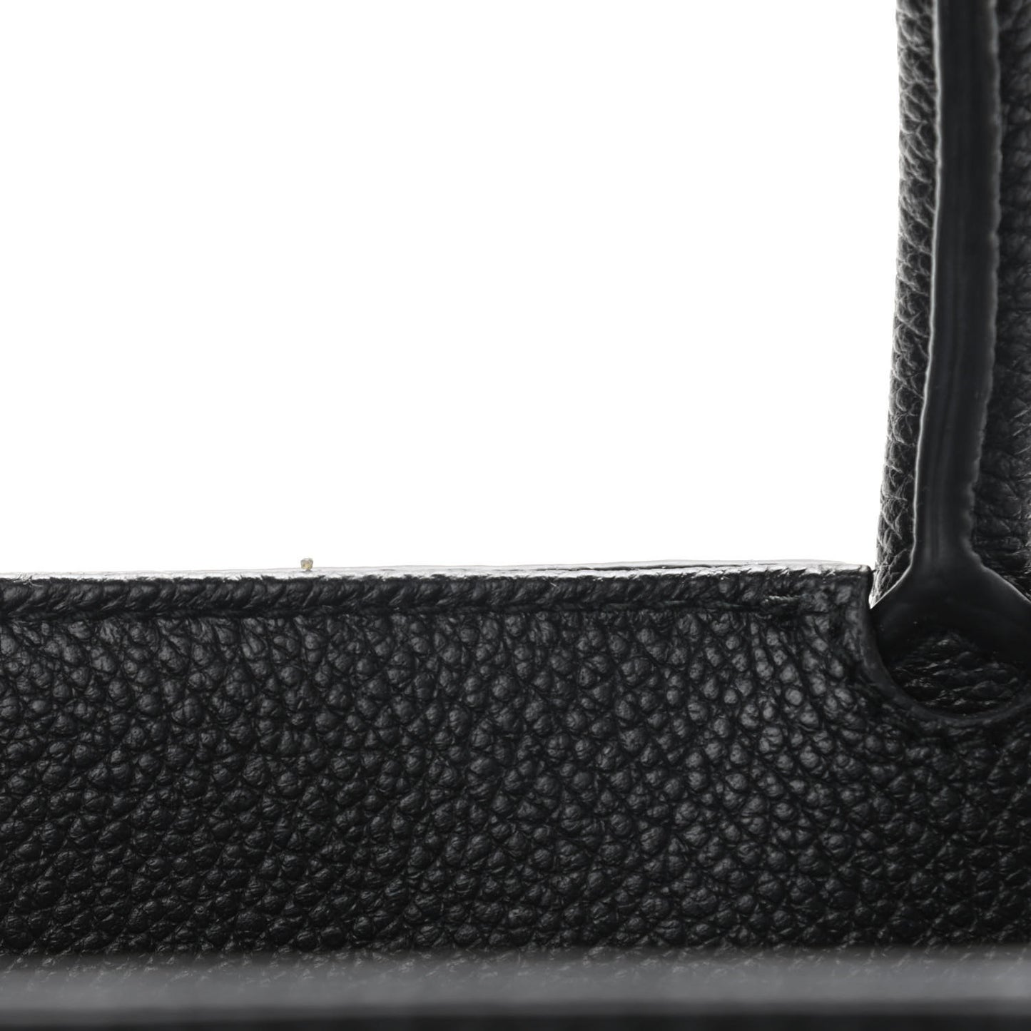 Calfskin Large Tile Tote Black