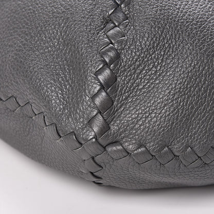 Bottega Veneta Cervo Deerskin Large Hobo Light Grey 5 of 10