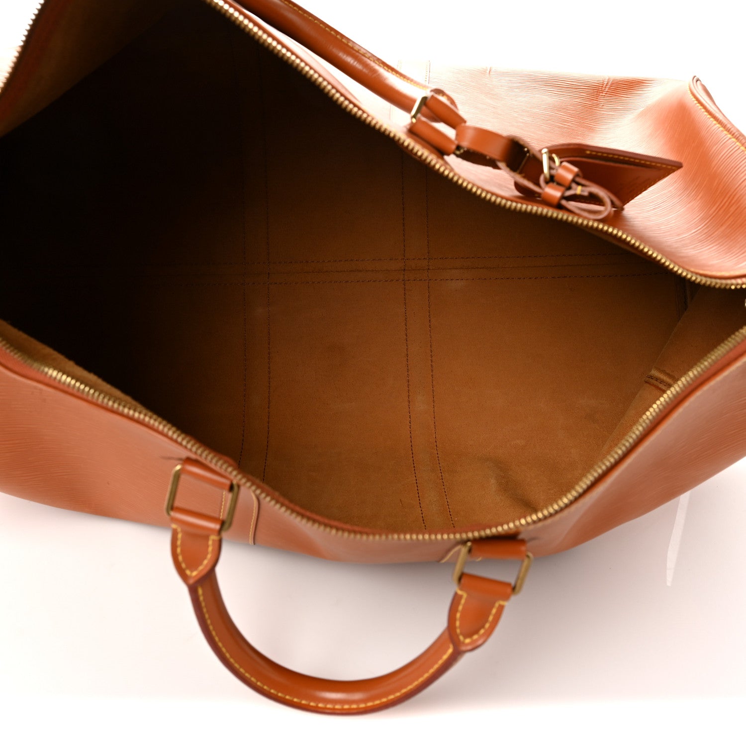 Louis Vuitton Epi Keepall 55 Cipango 5 of 10