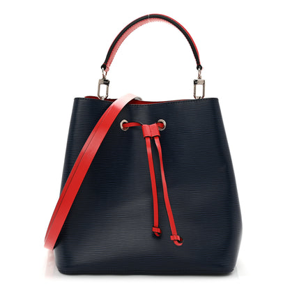 Louis Vuitton Epi Neonoe Indigo Coquelicot 1 of 10