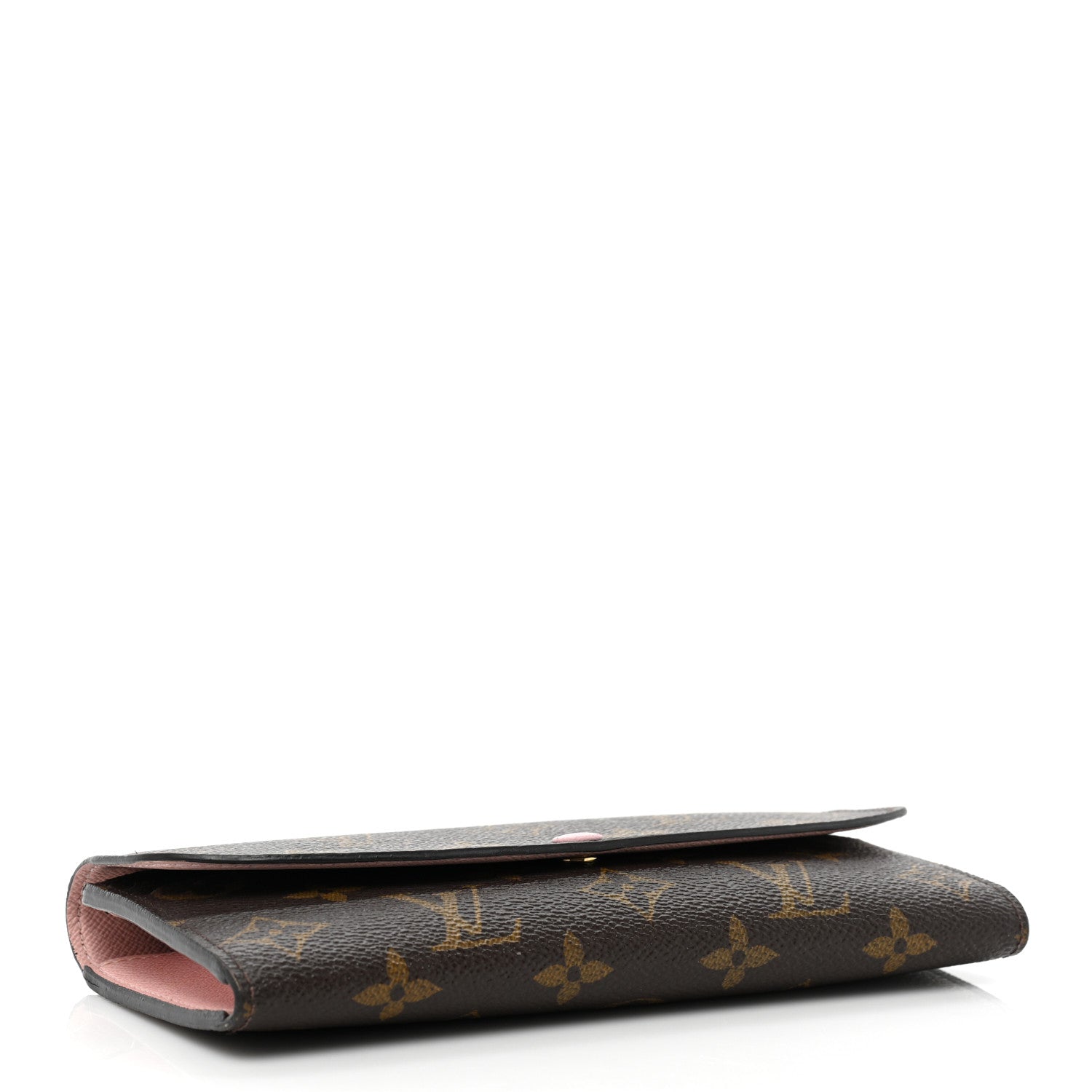 Louis Vuitton Monogram Emilie Wallet Rose Ballerine 4 of 12