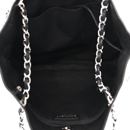 Chanel Soft Caviar Large Timeless CC Shoulder Bag Black 5 of 10