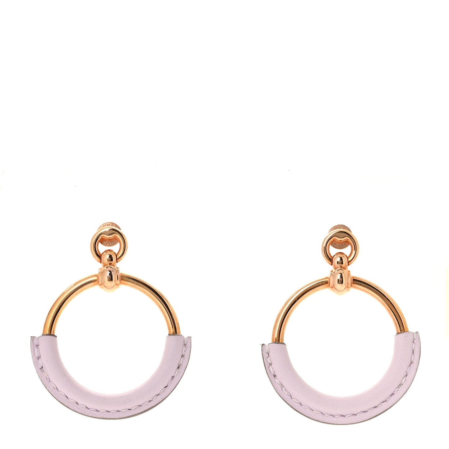 Swift Loop Earrings Mauve Sylvestre