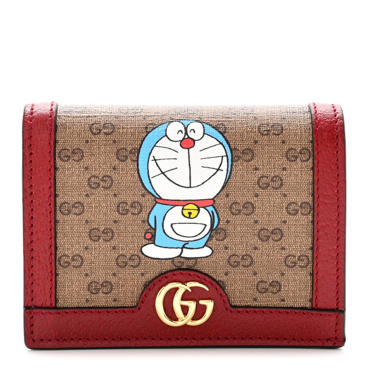 グッチ Doraemon x Gucci カードケース ウォレット Gucci X DORAEMON Mini Vintage GG Supreme Monogram Card Case Wallet