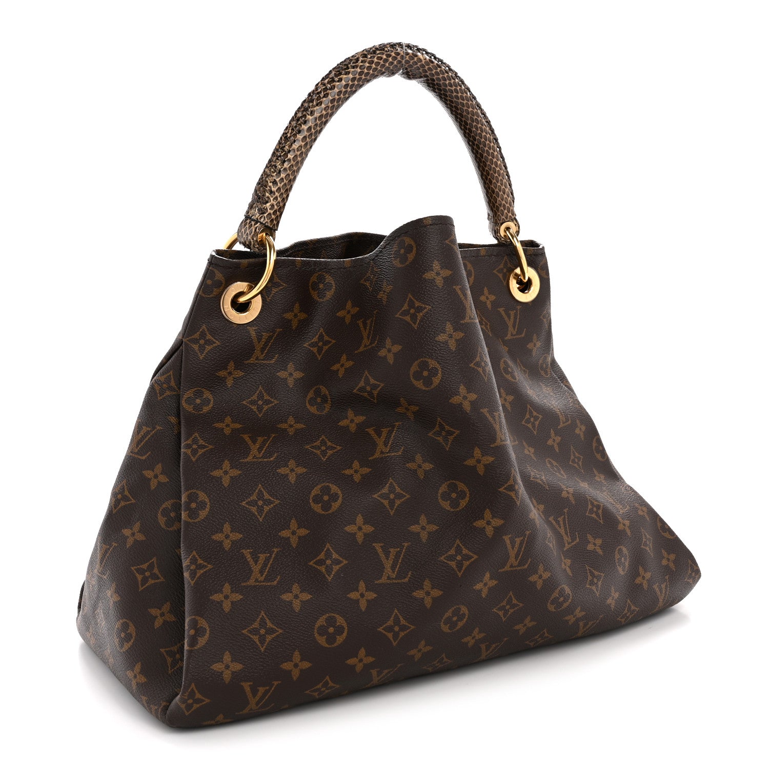 Louis Vuitton Snakeskin Monogram Artsy MM 3 of 13
