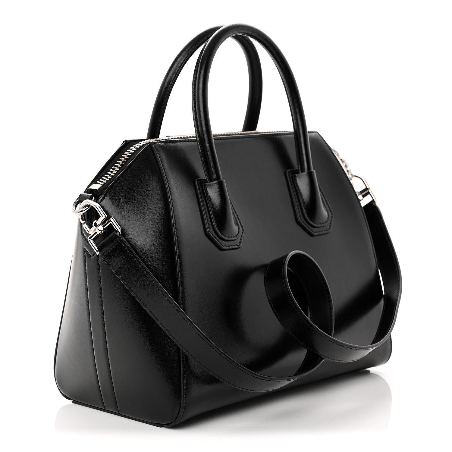 Givenchy Shiny Lord Calfskin Small Antigona Black 3 of 11