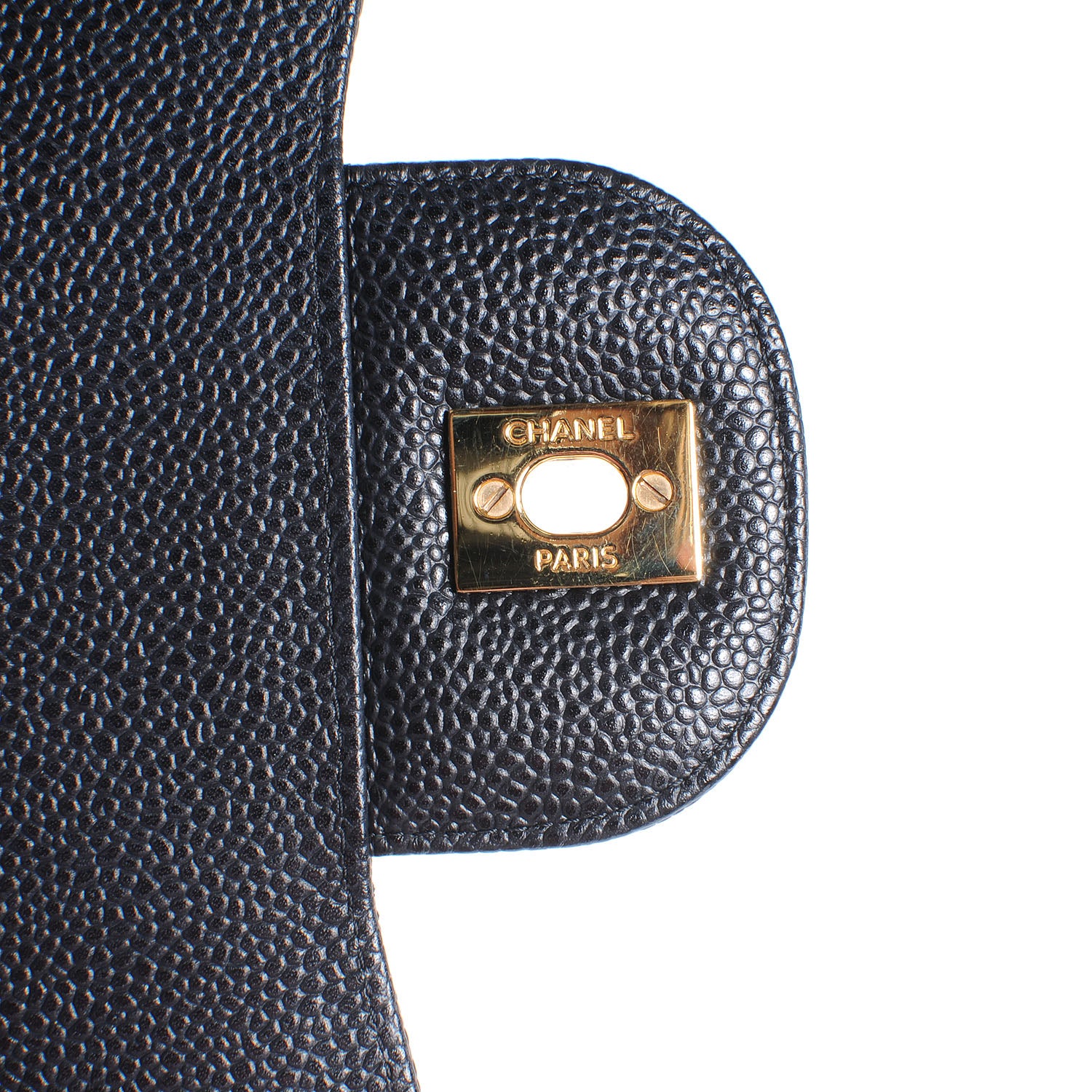 Chanel Caviar Quilted Jumbo Double Flap Black 5 of 8