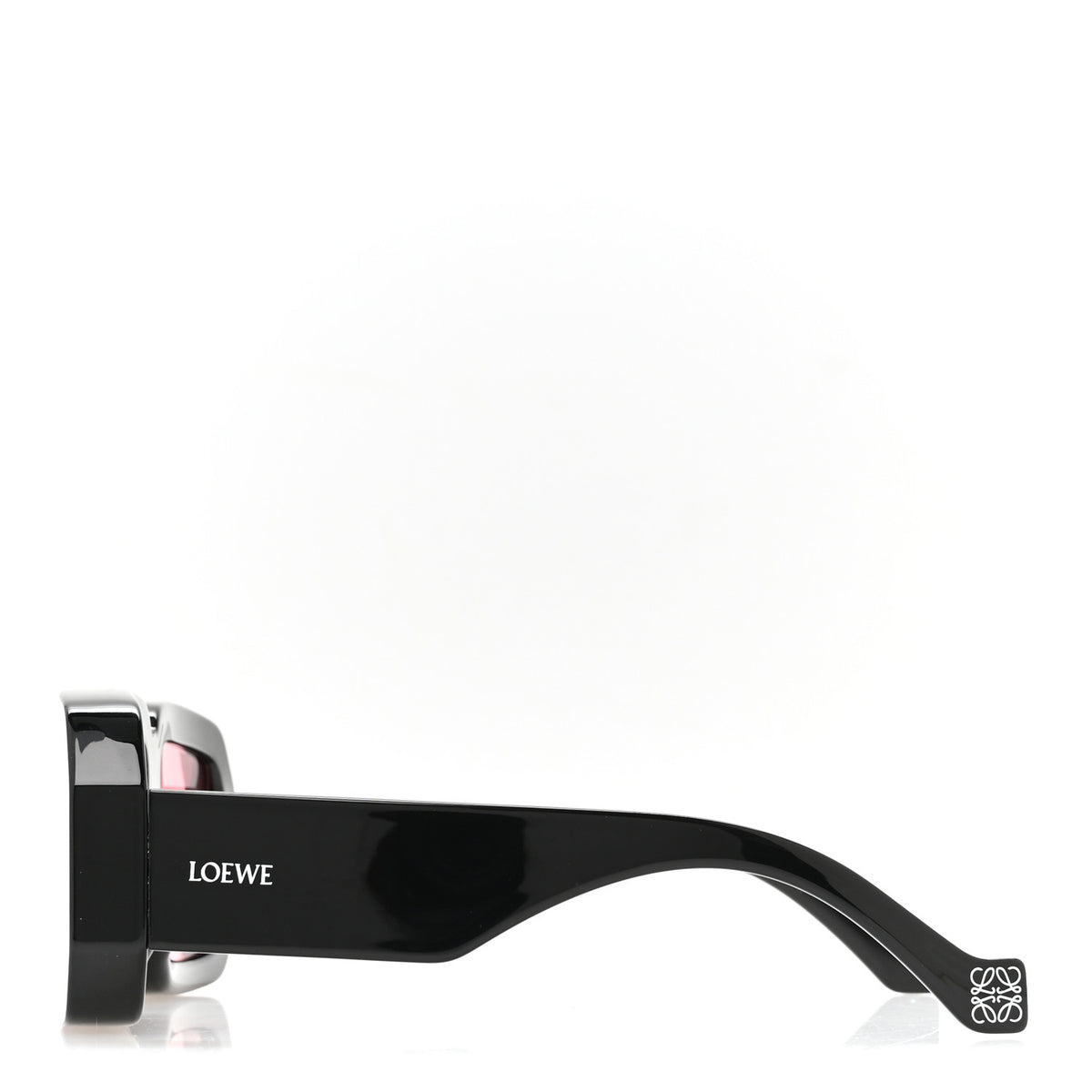 Acetate Paula's Ibiza Dive In Mask Sunglasses LW40064U Black Pink