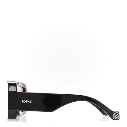 Loewe Acetate Paula's Ibiza Dive In Mask Sunglasses LW40064U Black Pink 3 of 7