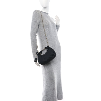 Prada Tessuto Nylon Saffiano Re-Edition 2006 Shoulder Bag Black 2 of 10
