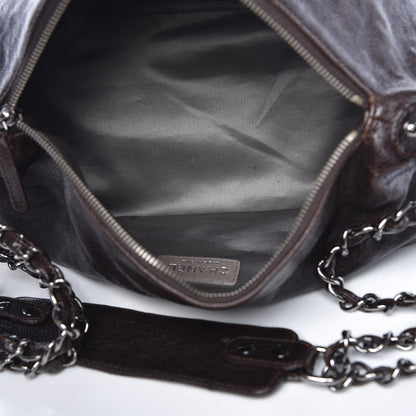 Chanel Glazed Caviar Pocket In The City Shoulder Bag Brown 5 of 11