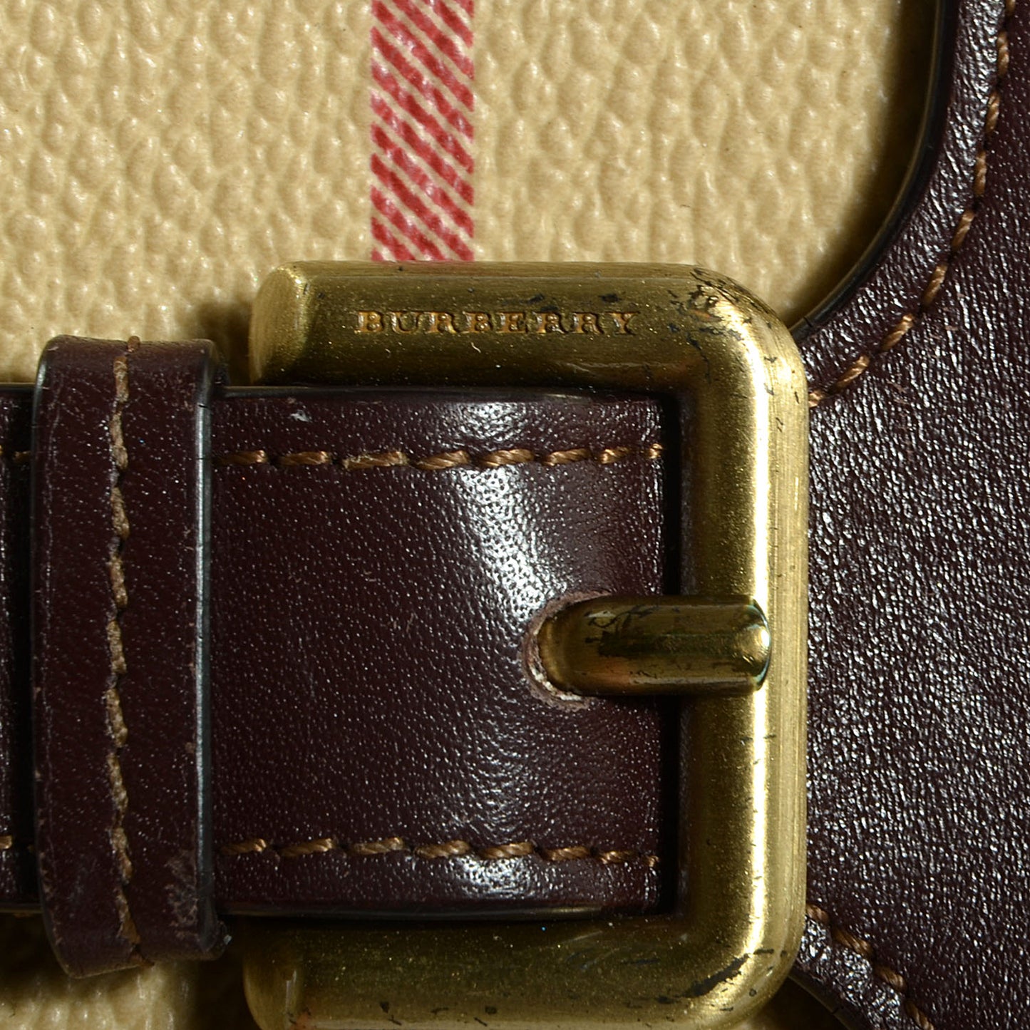 Haymarket Check Continental Wallet Brown