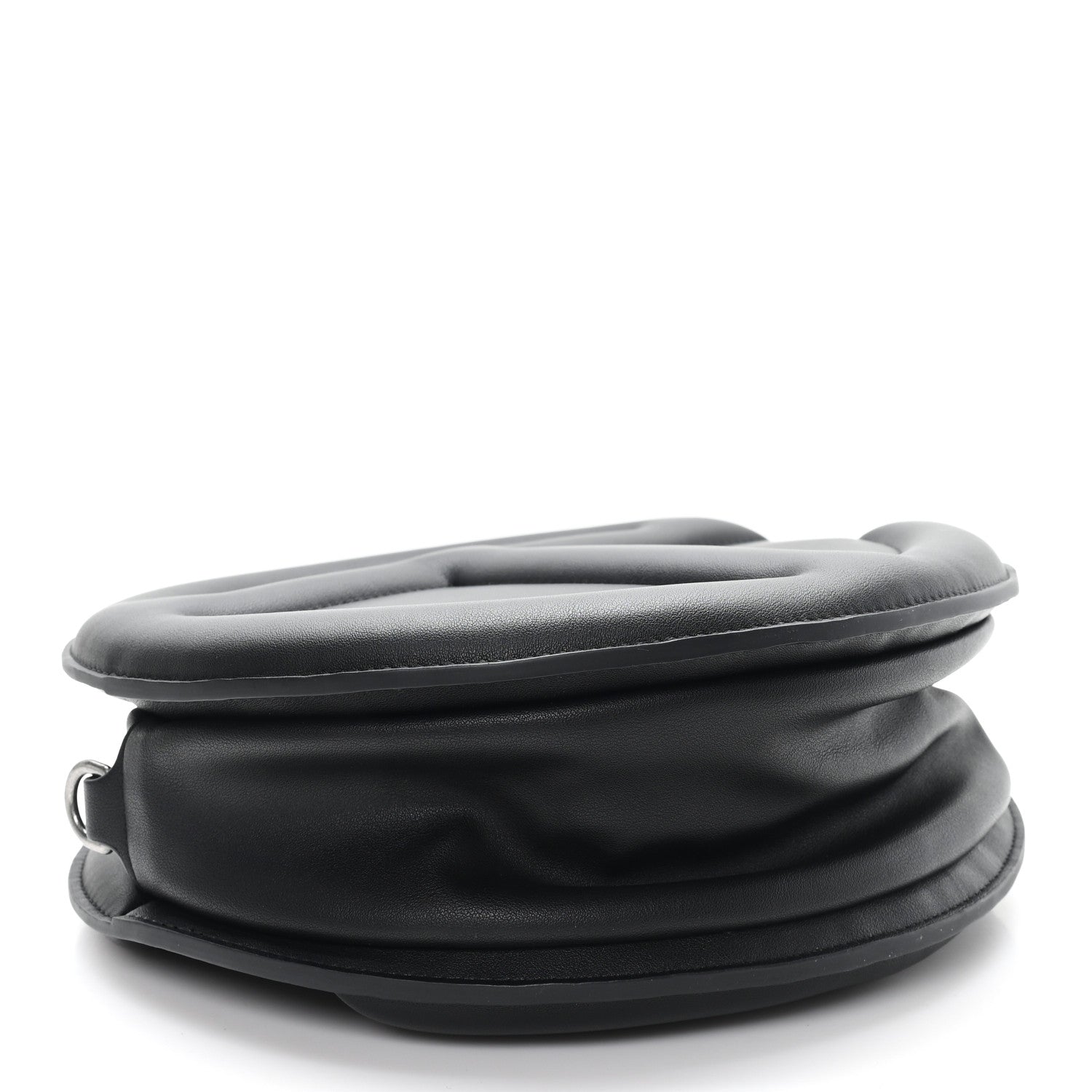 Telfar Vegan Leather Major Circle Bag Black 4 of 12