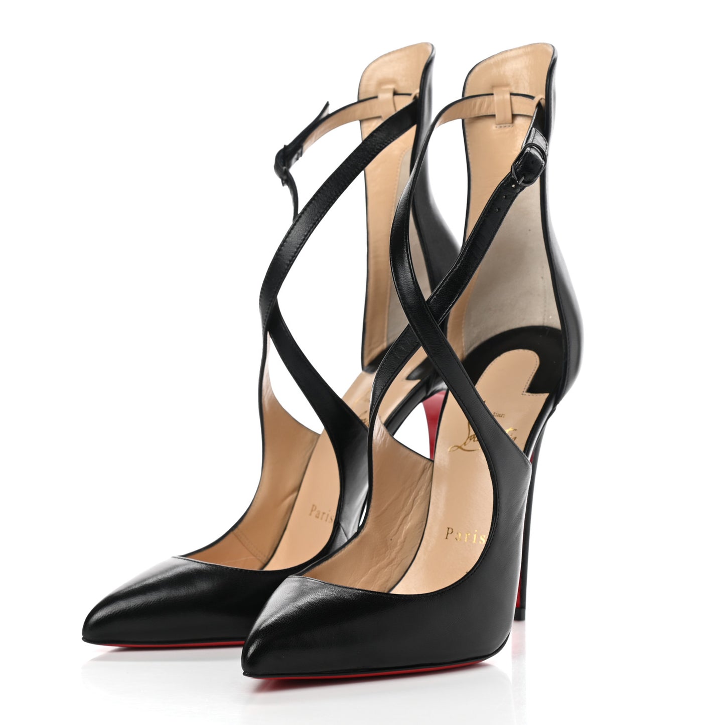 Shiny Nappa Marlenarock 120 Pumps 40 Black