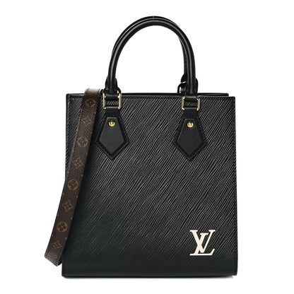 Louis Vuitton Epi Sac Plat BB Black 1 of 9