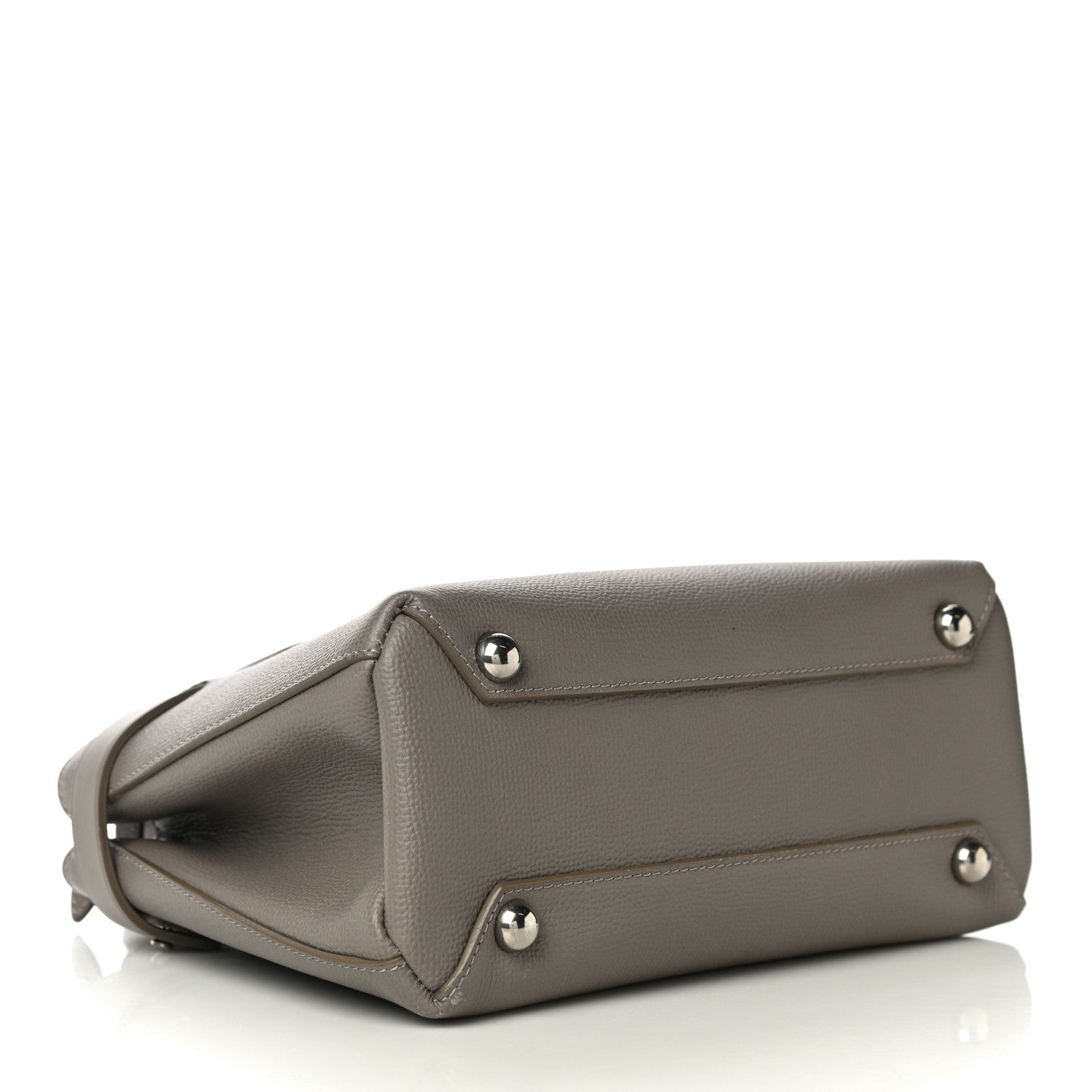 Burberry Derby Calfskin House Check Small Banner Tote Pale Taupe 4 of 10