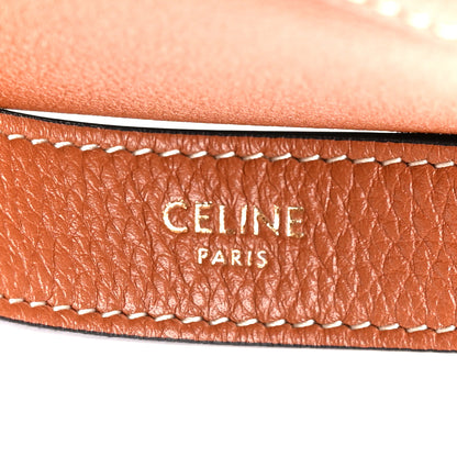 Celine Supple Calfskin Triomphe Heloise Shoulder Bag Tan 8 of 11