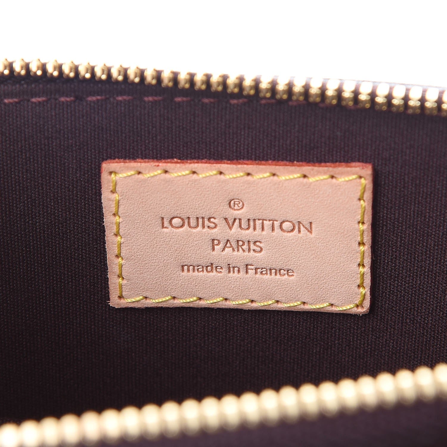 Louis Vuitton Vernis Alma BB Amarante 6 of 8