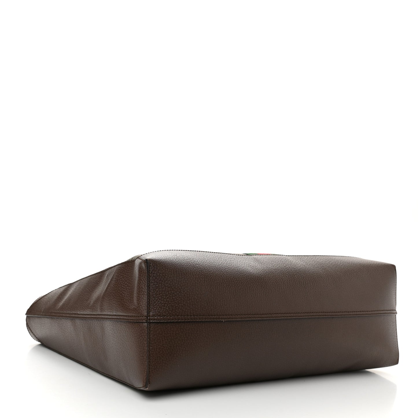 GG Supreme Monogram Web Ophidia Tote Brown