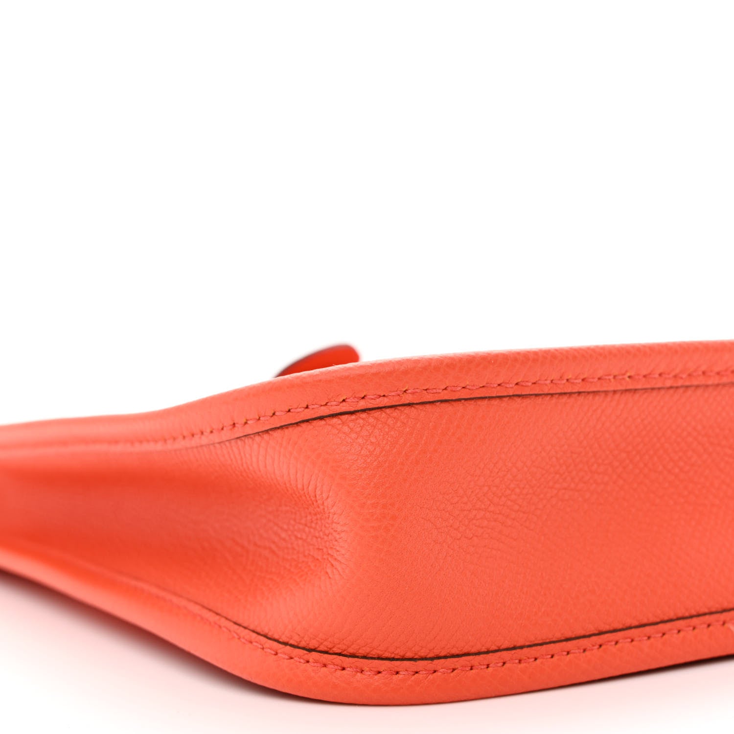 Hermes Epsom Amazone Evelyne TPM Orange Poppy Bleu Zanzibar 9 of 10
