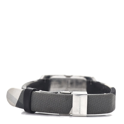 Burberry Stainless Steel Calfskin 20mm Heritage Nova Check Quartz Watch Black BU1080 3 of 4