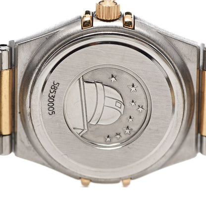 Omega Stainless Steel 18K Red Gold Diamond Bezel Mother of Pearl 23mm Constellation Quartz Watch 895.1203 5 of 6