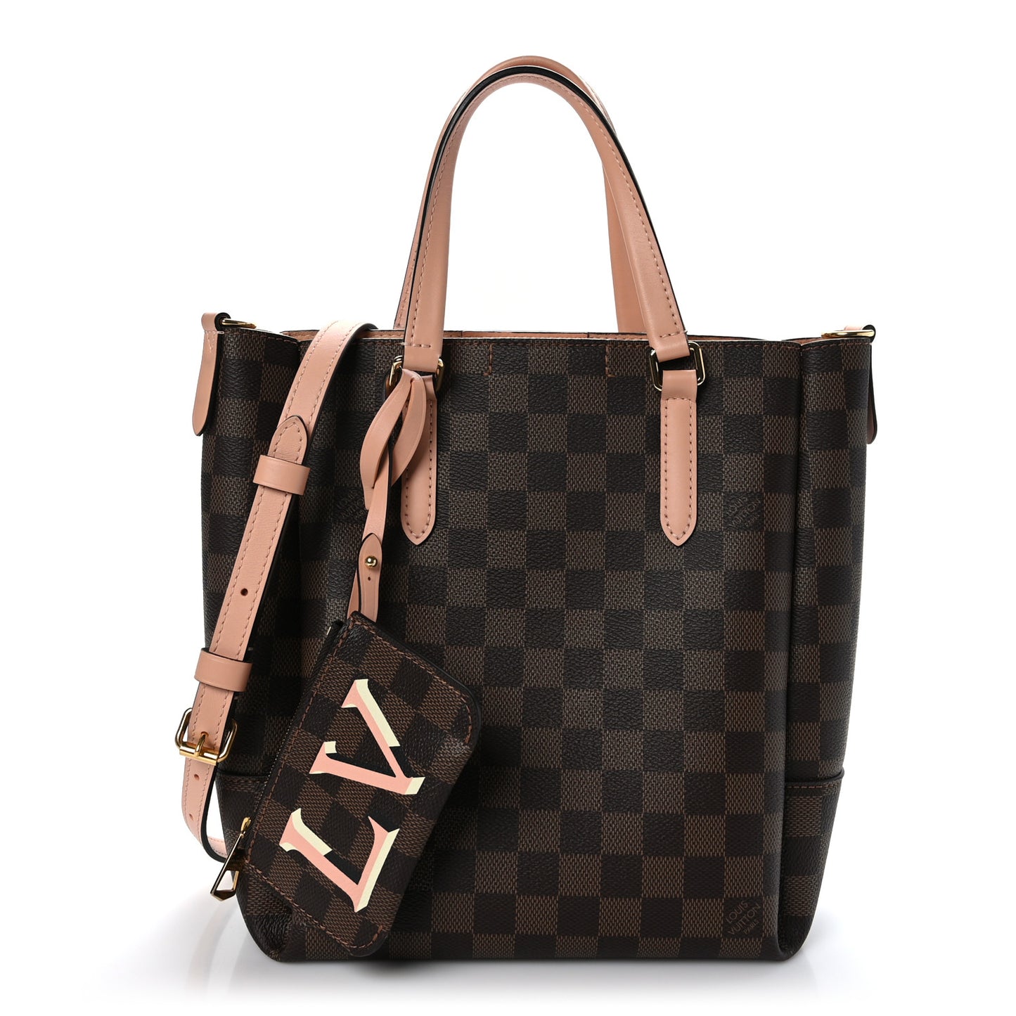 Damier Ebene Belmont PM Venus Pink