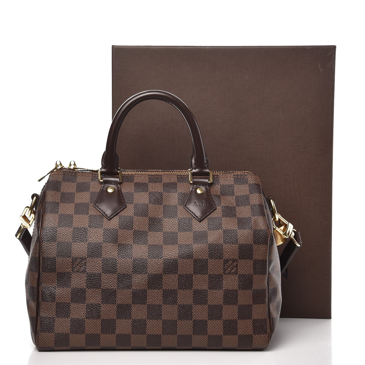Damier Ebene Speedy Bandouliere 25