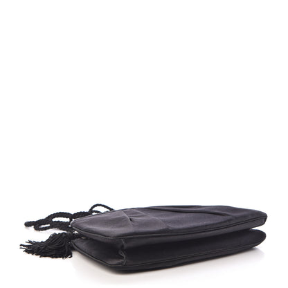 Judith Leiber Satin Crystal Evening Bag Black 4 of 10