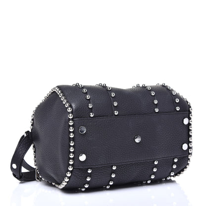 Alexander Wang Calfskin Studded Rockie Matte Black Rhodium Hardware 4 of 9