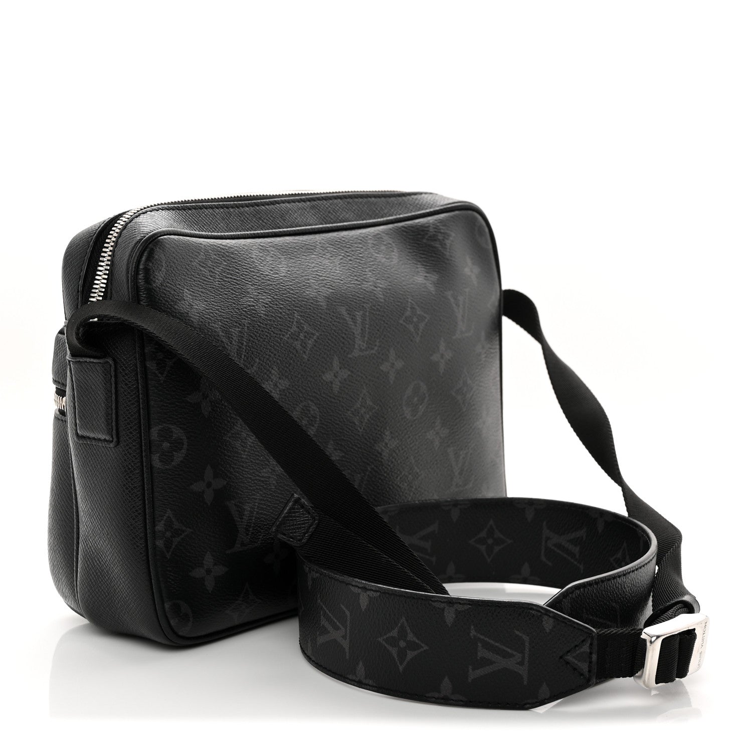 Louis Vuitton Taiga Monogram Eclipse Outdoor Messenger Black 3 of 10