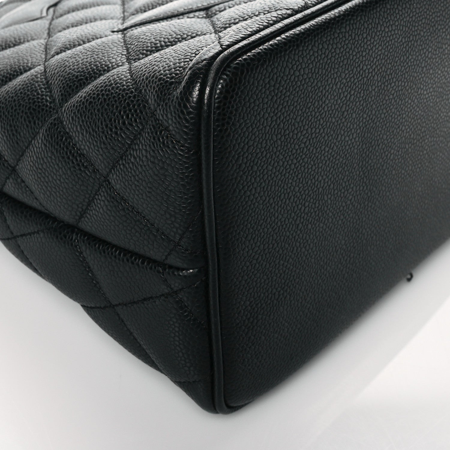 Chanel Caviar Quilted Medallion Tote Black 8 of 10