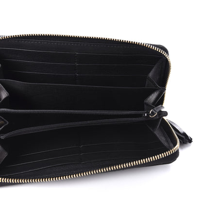 Gucci Patent Calfskin Soho Zip Around Wallet Black 5 of 10