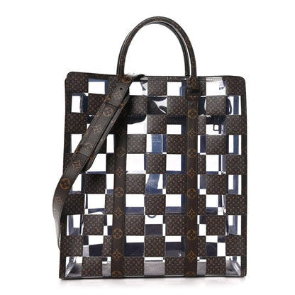 Louis Vuitton PVC Monogram Chess Sac Plat 1 of 11