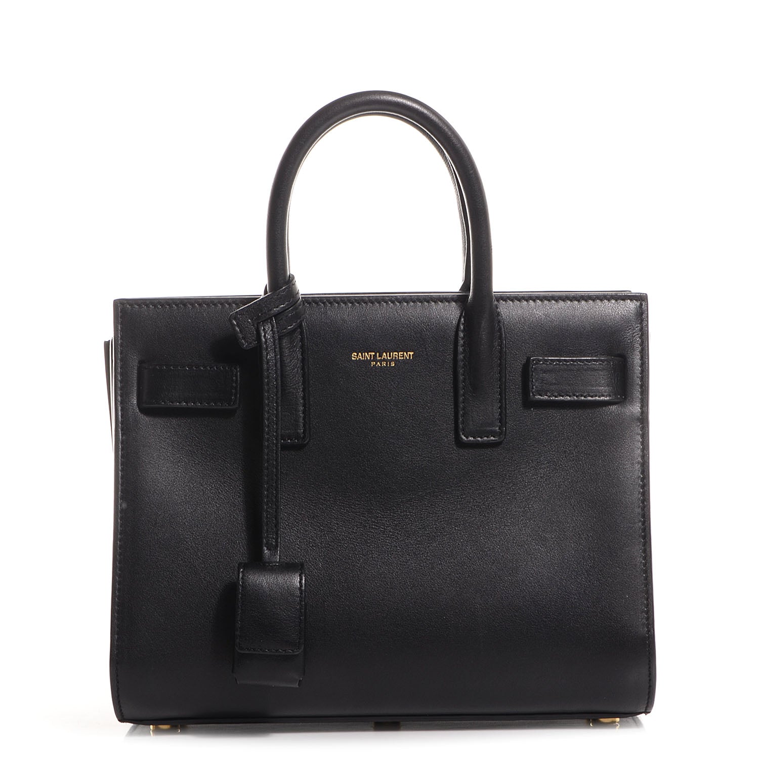Saint Laurent Calfskin Nano Sac De Jour Black 1 of 7