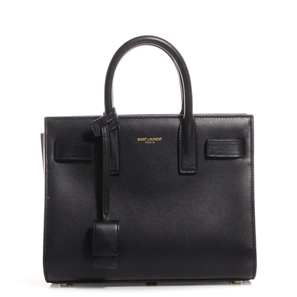 Saint Laurent Calfskin Nano Sac De Jour Black 1 of 7
