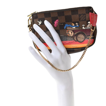 Louis Vuitton Monogram 2015 Christmas Animation Mini Pochette Accessories 2 of 7