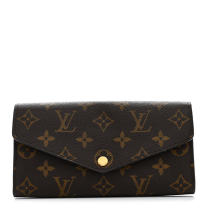 Louis Vuitton Monogram Sarah Wallet NM Rose Ballerine 1 of 8