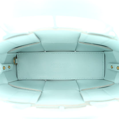 Bottega Veneta Nappa Maxi Intrecciato Mini Arco Tote Pale Blue 6 of 10