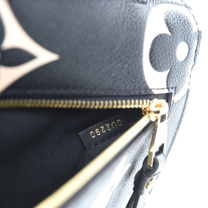 Louis Vuitton Empreinte Monogram Giant Crafty Pochette Metis Black Creme 9 of 10
